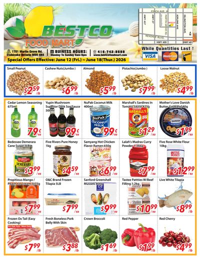 BestCo Food Mart (Etobicoke) Flyer June 12 to 18