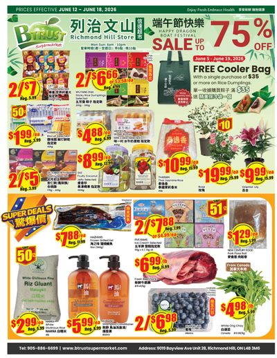 Btrust Supermarket (Richmond Hill) Flyer June 12 to 18