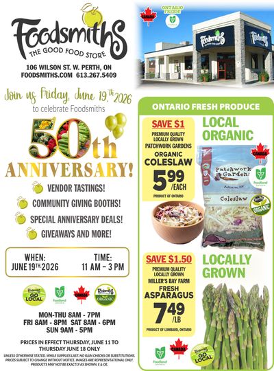Foodsmiths Flyer June 11 to 18