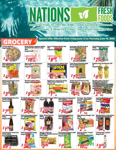 Nations Fresh Foods (Brampton) Flyer June 12 to 18