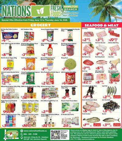 Nations Fresh Foods (Hamilton) Flyer June 12 to 18