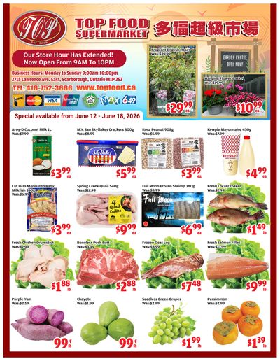 Top Food Supermarket Flyer June 12 to 18