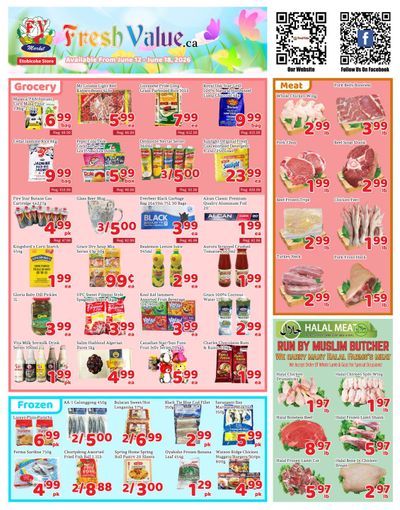 Fresh Value (Etobicoke) Flyer June 12 to 18