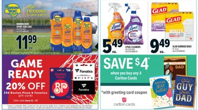 Metro Ontario: Get 20% off Boston Pizza and Fanatics Gift Cards + Flyer Deals