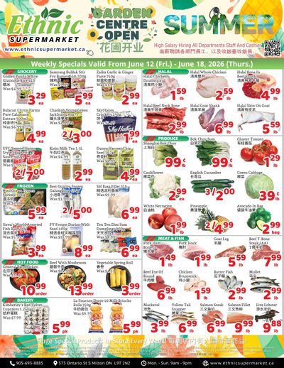 Ethnic Supermarket (Milton) Flyer June 12 to 18