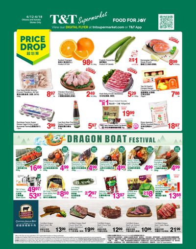 T&T Supermarket (Ottawa & Kanata) Flyer June 12 to 18
