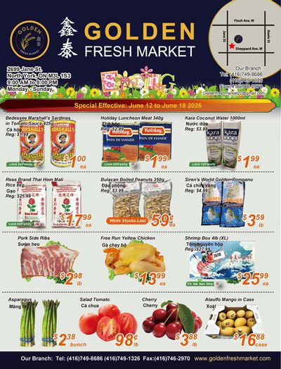 Golden Fresh Market Flyer June 12 to 18