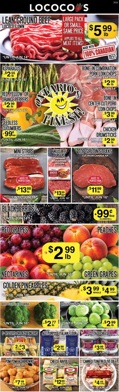 Lococo's Flyer June 12 to 16