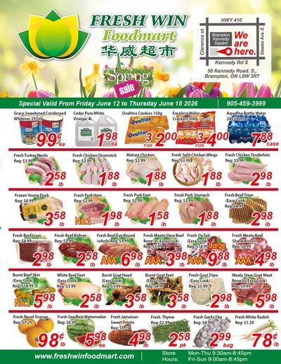 Fresh Win Foodmart Flyer June 12 to 18