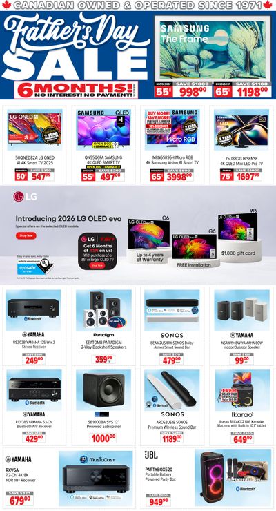 2001 Audio Video Flyer June 12 to 18