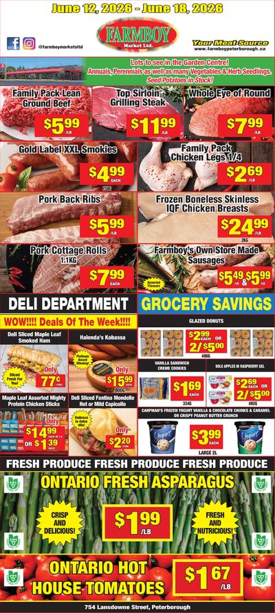 Farmboy Peterborough Flyer June 12 to 18