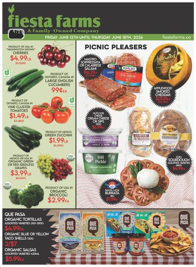 Fiesta Farms Flyer June 12 to 18