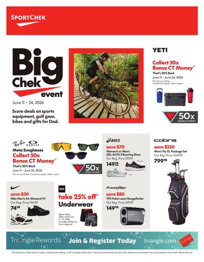 Sport Chek Flyer June 11 to 24