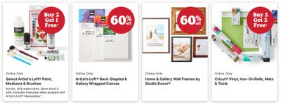 Michaels Canada: 40% off One Regular Price Item + Ultimate Sale up to 60% off