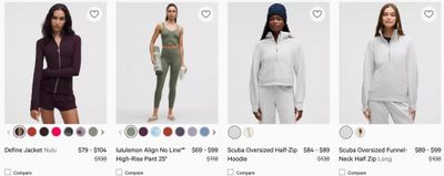 Lululemon Canada: We Made Too Much Sale up to 60% off