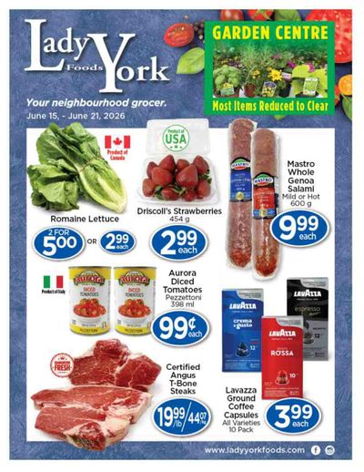 Lady York Foods Flyer June 15 to 21