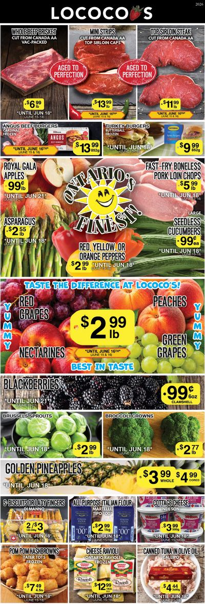 Lococo's Flyer June 15 to 18