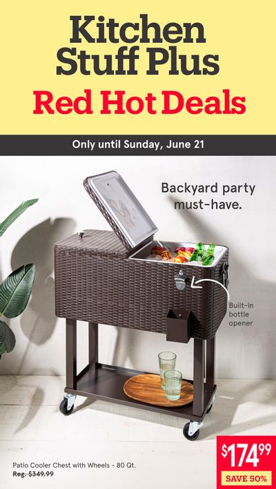 Kitchen Stuff Plus Red Hot Deals Flyer June 15 to 21
