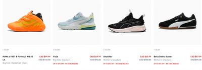 Puma Canada: Last Chance Sale up to 50% off