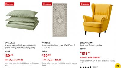 IKEA Canada: Summer Sale up to 50% off