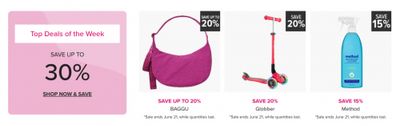 Well.ca: up to 30% off Top Deals of the Week