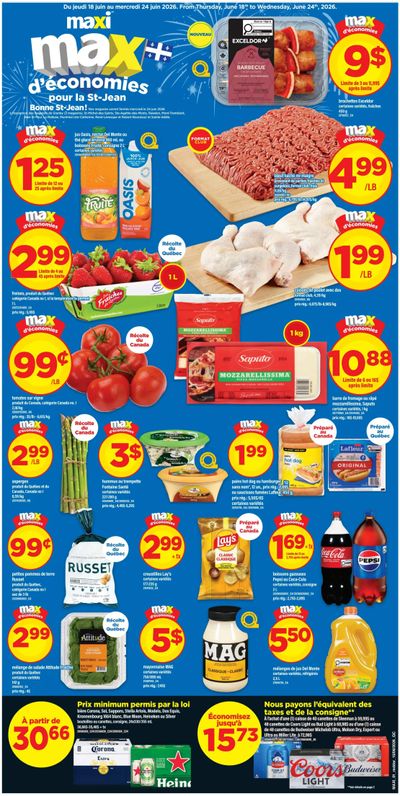Maxi Flyer June 18 to 24