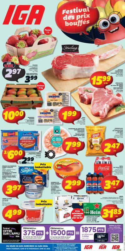 IGA (QC) Flyer June 18 to 24