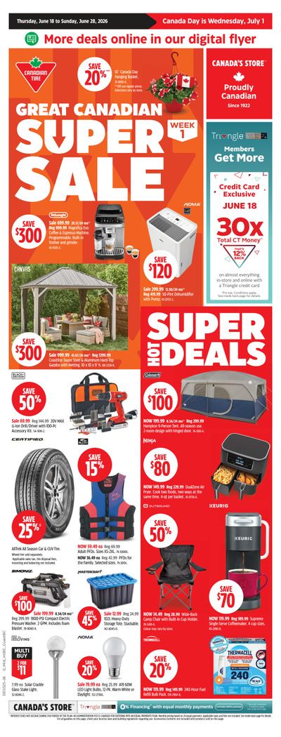 Canadian Tire (West) Flyer June 18 to 28