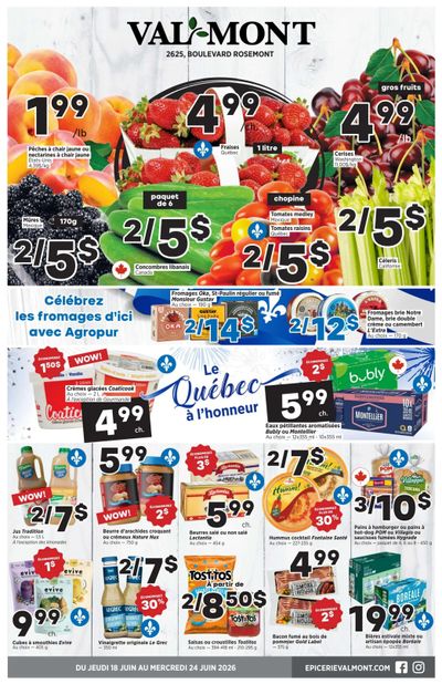 Val-Mont Flyer June 18 to 24