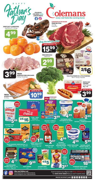 Coleman's Flyer June 18 to 24