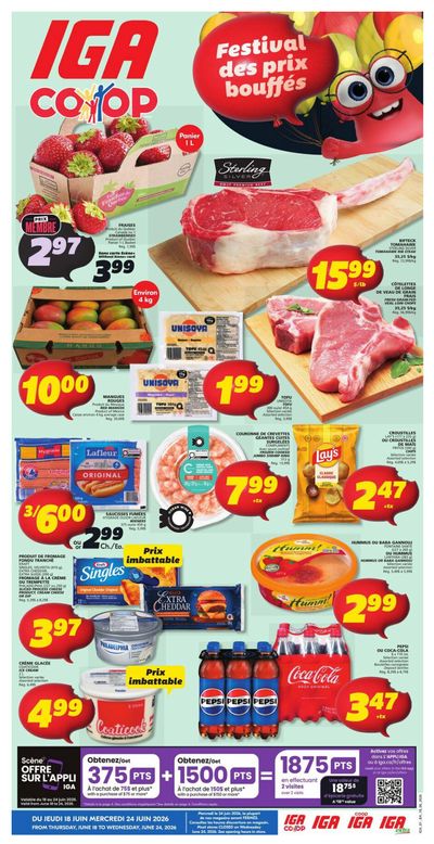 IGA (NB) Flyer June 18 to 24