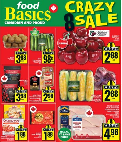 Food Basics Ontario: Maple Leaf Prime Boneless Skinless Chicken Breast $4.98/lb June 18th – 24th + Flyer Deals