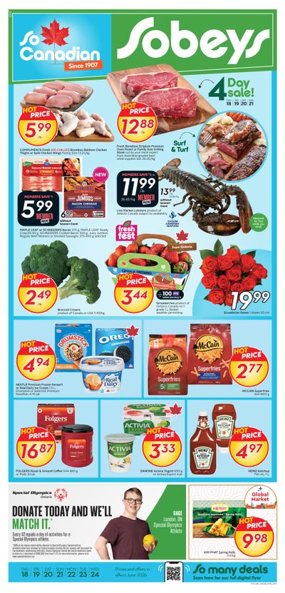 Sobeys (ON) Flyer June 18 to 24