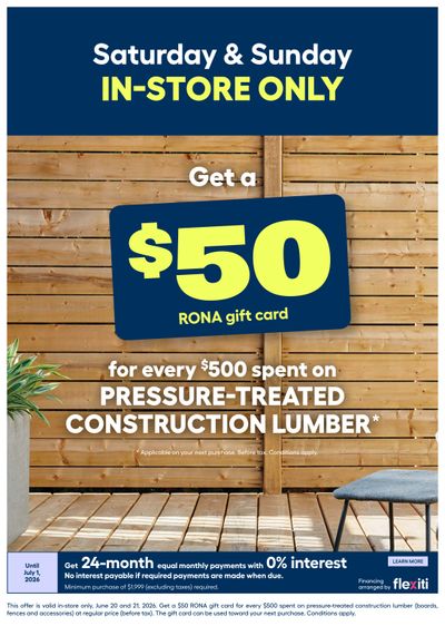 Rona & Rona+ (ON) Flyer June 18 to 24