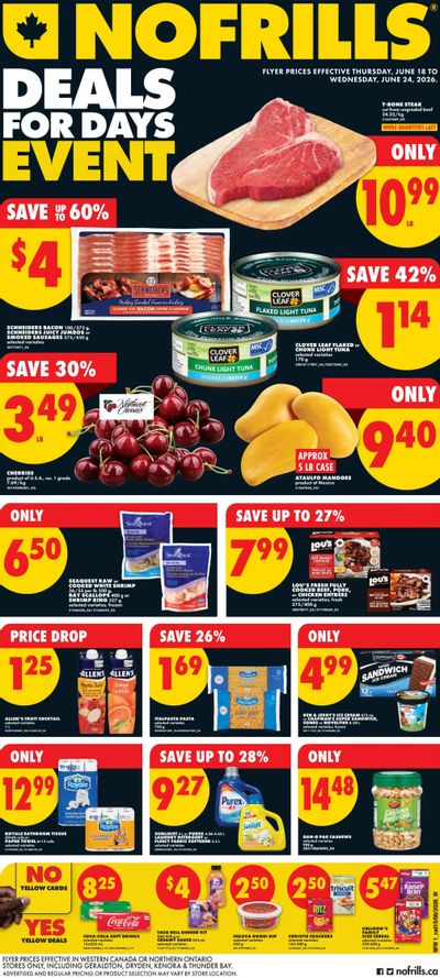 No Frills (West) Flyer June 18 to 24
