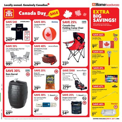 Home Hardware (ON) Flyer June 18 to July 1