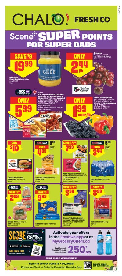 Chalo! FreshCo (ON) Flyer June 18 to 24