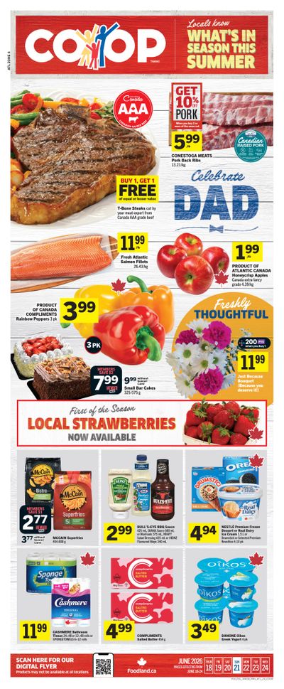 Foodland Co-op Flyer June 18 to 24