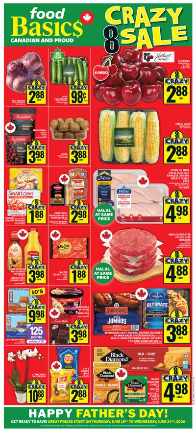 Food Basics Flyer June 18 to 24