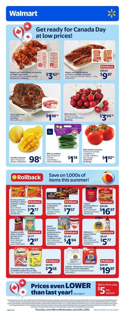 Walmart (ON) Flyer June 18 to 24