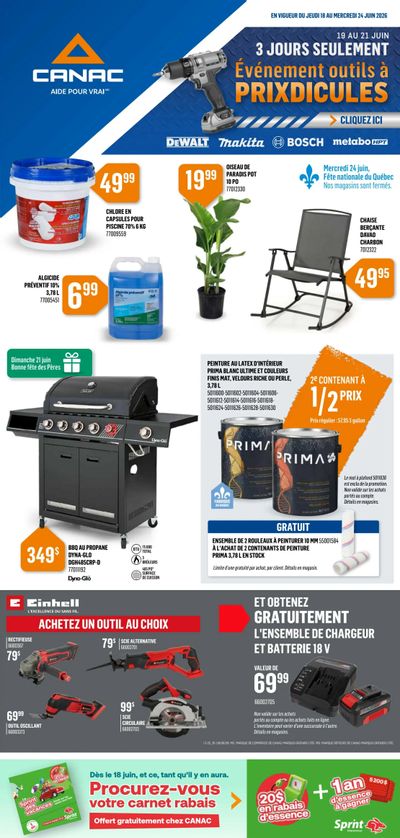 Canac Flyer June 18 to 24