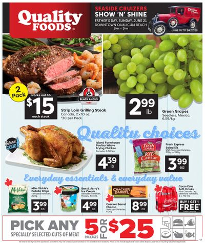 Quality Foods Flyer June 18 to 24