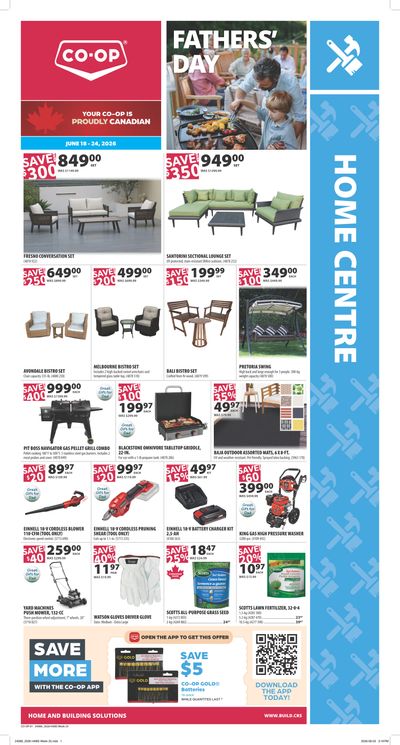 Co-op (West) Home Centre Flyer June 18 to 24