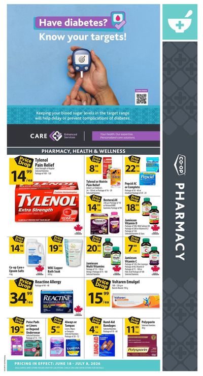 Co-op (West) Pharmacy Flyer June 18 to July 8