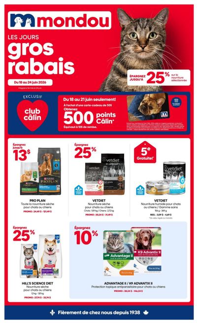 Mondou Flyer June 18 to 24