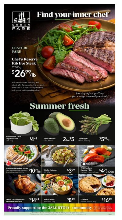 Urban Fare Flyer June 18 to 24