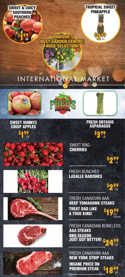 Fred's Farm Fresh Flyer June 17 to 23