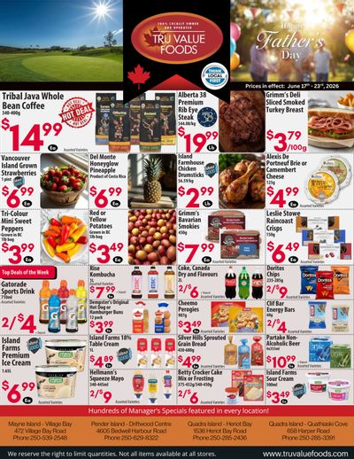 Tru Value Foods Flyer June 17 to 23