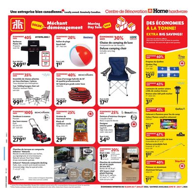 Home Hardware Building Centre (QC) Flyer June 18 to July 1