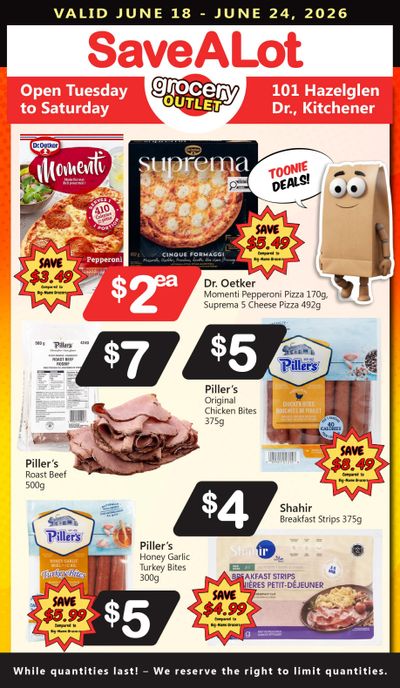 SaveALot Grocery Outlet Flyer June 18 to 24